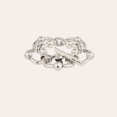 Rivage extra-large bracelet silver-plated