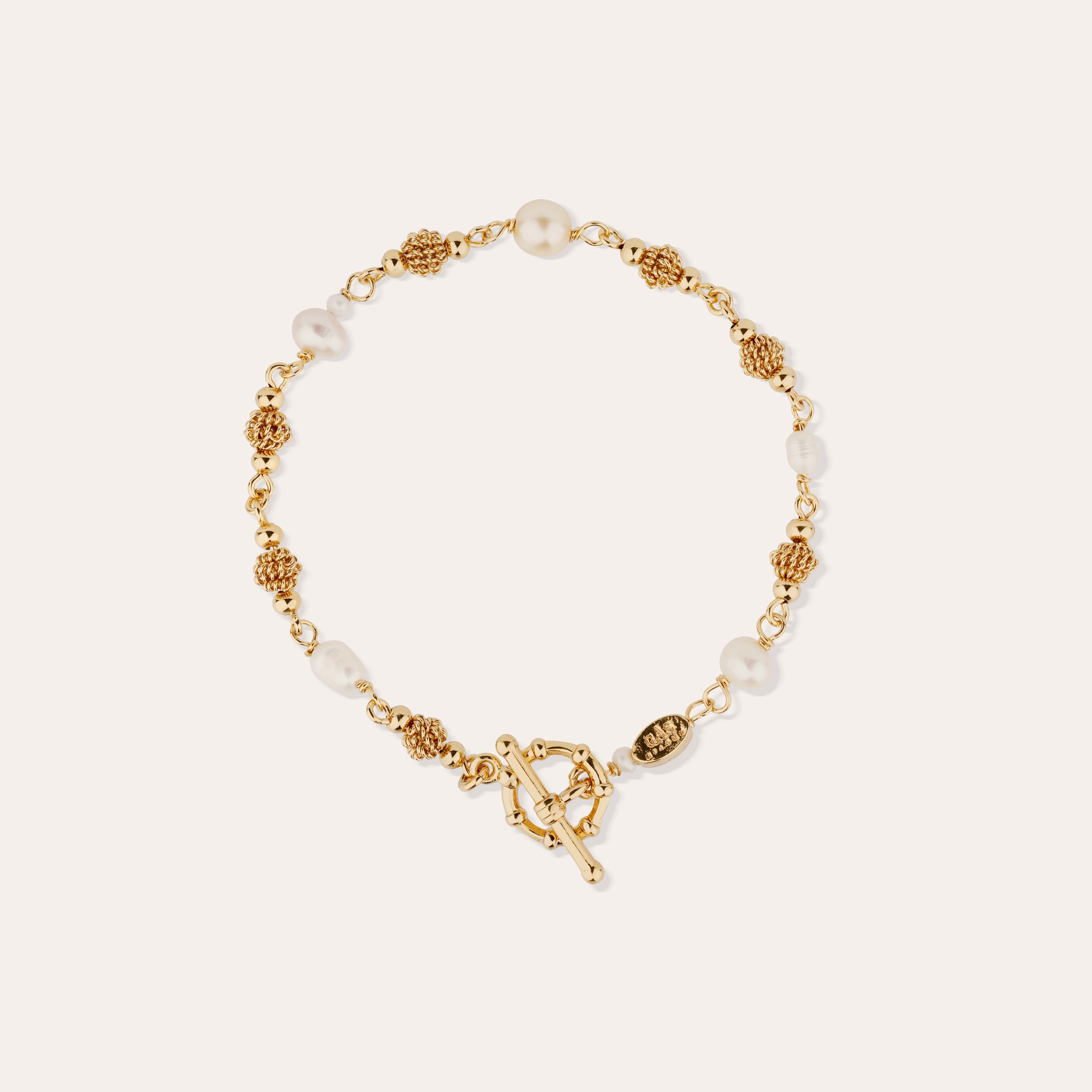 GAS Bijoux ブレスレット 3点セット Rosario Bracelet - White Mother-of-Pearl – Gas Bijoux