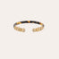 Sari strass bracelet acetate - Ecaille