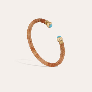 Bracelet Sari doré - Osier