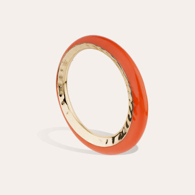 Gold Selva Bracelet - Coral