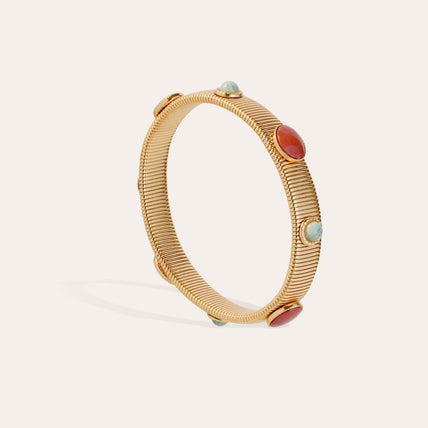 Strada Serti Small Gold Bracelet