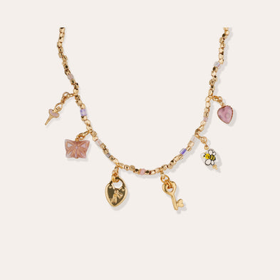Collier Alice enfant doré