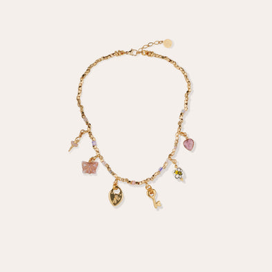 Collier Alice enfant doré