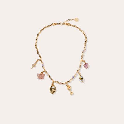 Collier Alice enfant doré
