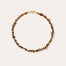 Collier Aloha mini doré - Oeil de tigre