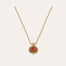 Collier Amarante doré - Cornaline 