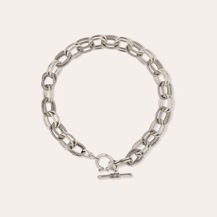 Collier Bell argenté