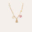 Collier Capucine enfant doré