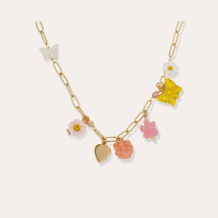 Collier Capucine enfant doré