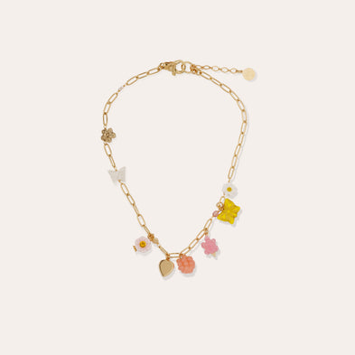 Collier Capucine enfant doré