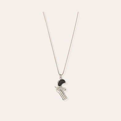 Collier Clint petit modèle argenté