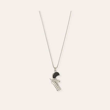 Collier Clint petit modèle argenté