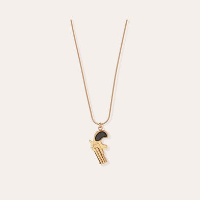 Collier Clint grand modèle doré