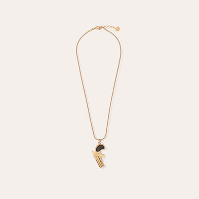 Collier Clint grand modèle doré