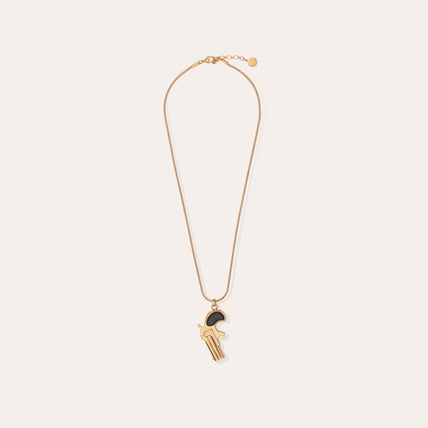 Collier Clint grand modèle doré