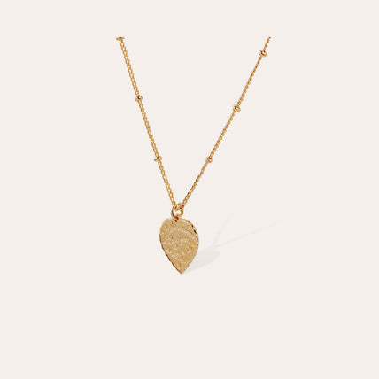 Collier Coeur doré
