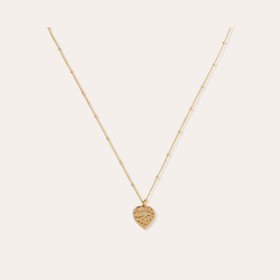 Coeur gold necklace