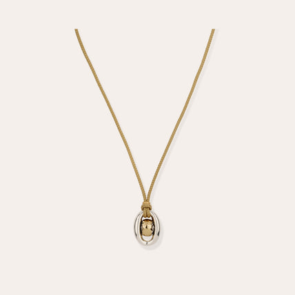 Collier Cophea lien bicolore