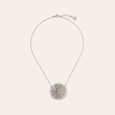 Collier Diva argenté