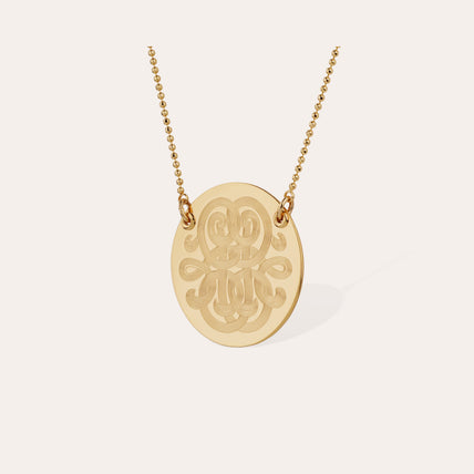 Diva gold necklace