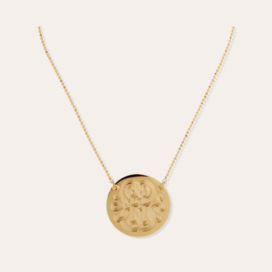 Collier Diva doré