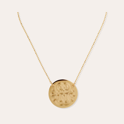 Diva gold necklace