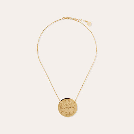 Diva gold necklace