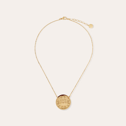 Small Gold Diva Necklace