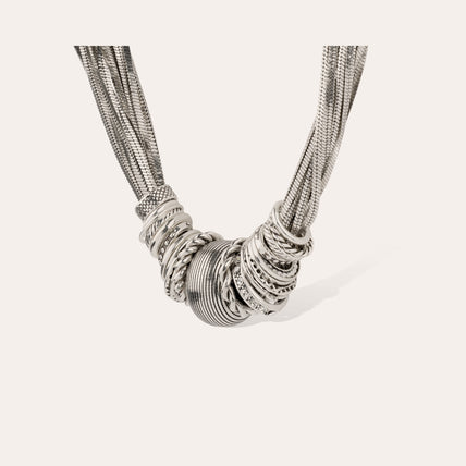 Jos Necklace ( silver-plated)