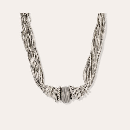 Jos Necklace ( silver-plated)