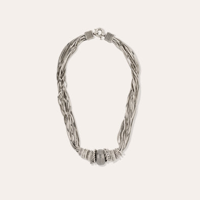 Jos Necklace ( silver-plated)
