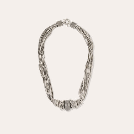 Jos Necklace ( silver-plated)