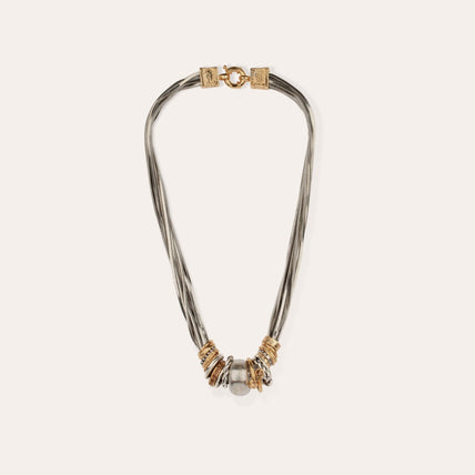 Collier Jos bicolore