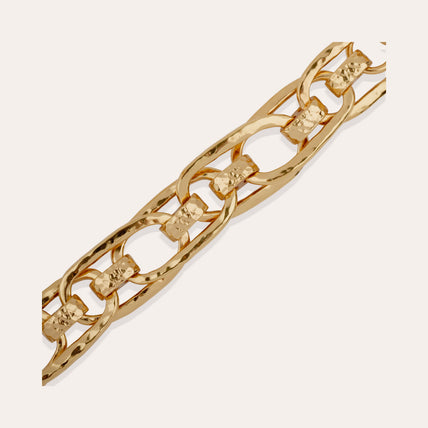 Collier Maille Ovale Multi doré
