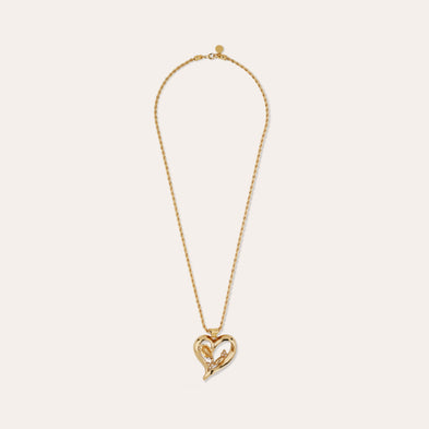 Collier Odalys doré - Nacre Blanche