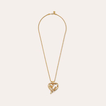 Collier Odalys doré - Nacre Blanche