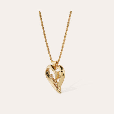 Collier Odalys doré - Nacre Blanche