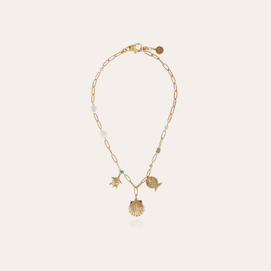 Collier Alice enfant doré