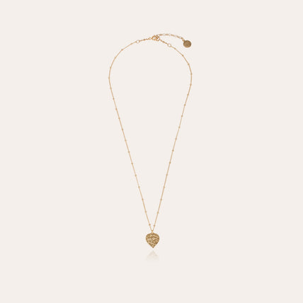 Collier Coeur enfant doré