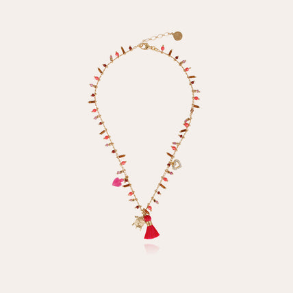 Gold Gipsy Charms Necklace for Kids