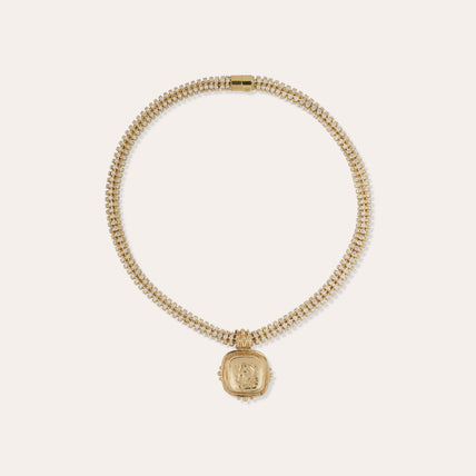 Bellina Romana Rhinestone Necklace