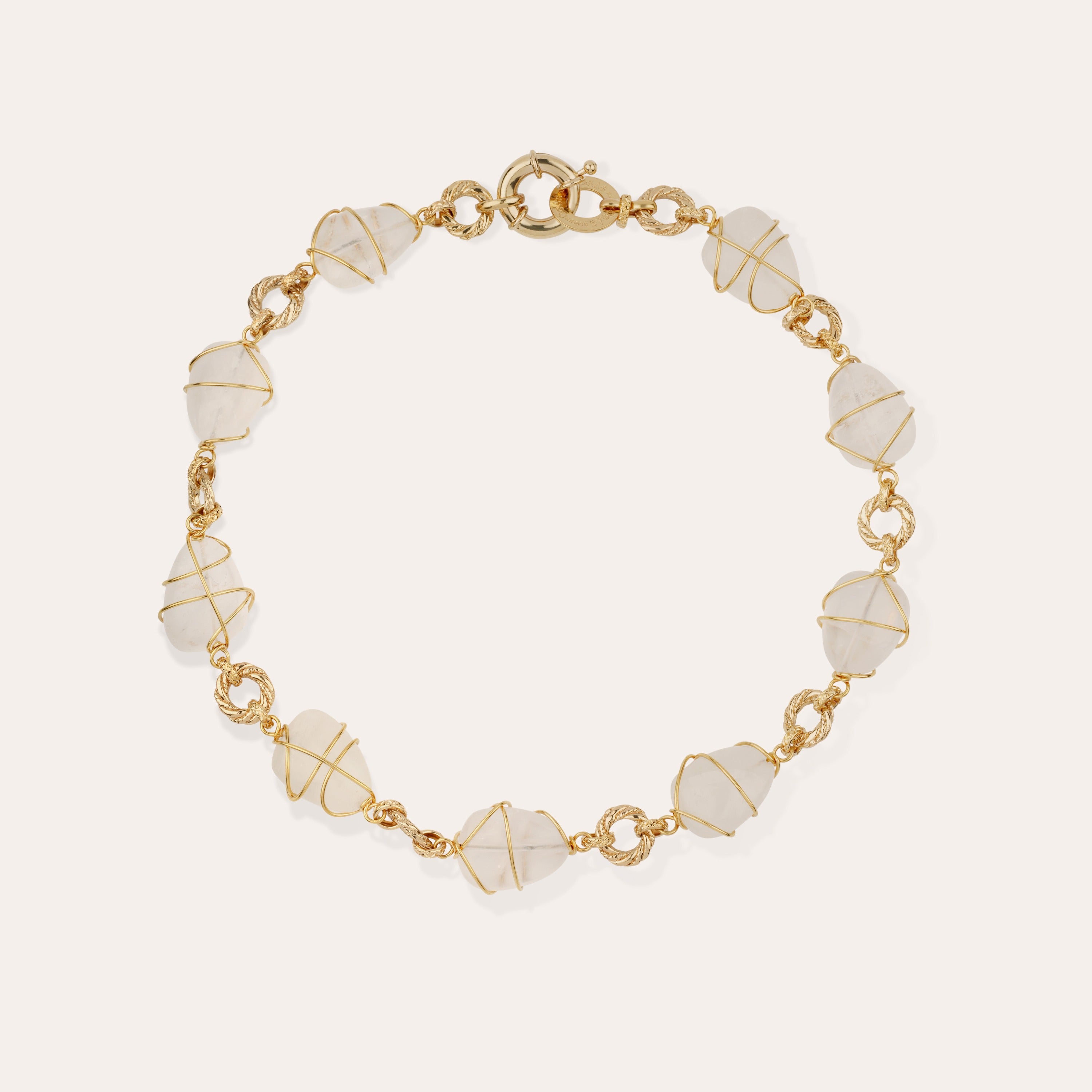 Rainbow Multi Necklace - Rock Crystal – Gas Bijoux