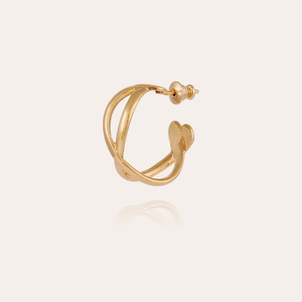 Destinée gold hoop earrings 