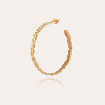 Liane gold hoop earrings