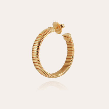 Milo hoop earrings gold