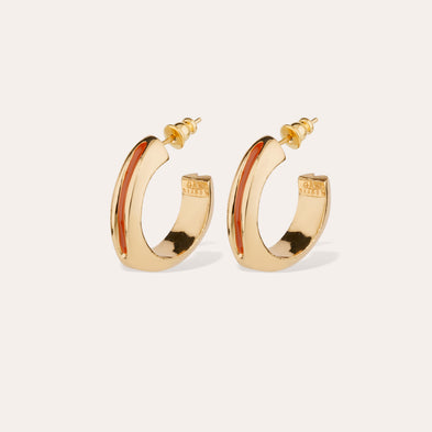 Boucles d'oreilles créoles Suerte