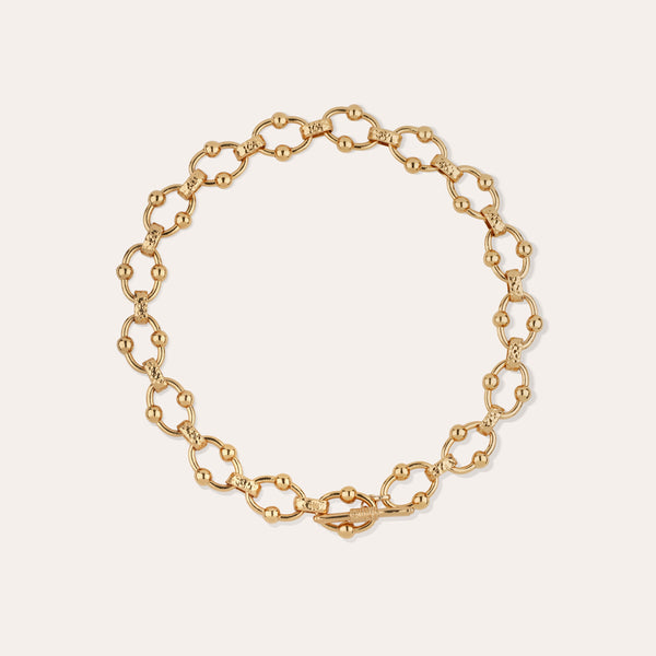 Gold-Plated Rivage Necklace – Gas Bijoux