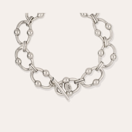 Collier Rivage très grand modèle argenté
