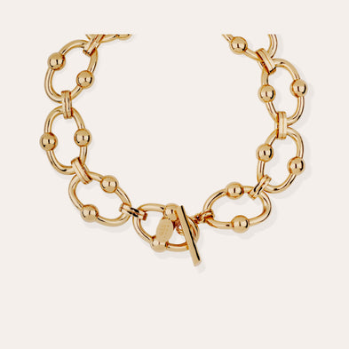 Collier Rivage très grand modèle doré